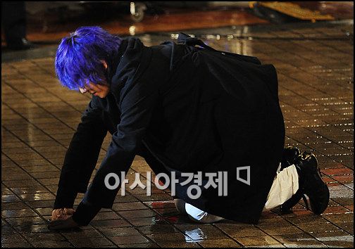 [포토]김장훈 '반크 여러분, 큰 절 올리겠습니다'