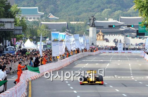 [포토]서울 도심 F1 레이싱