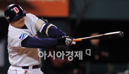 [포토]살아난 '두목곰' 김동주