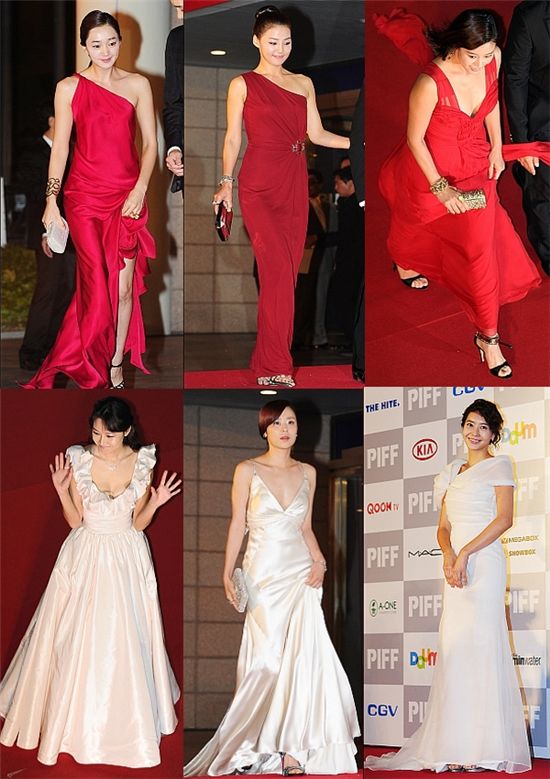 (사진 왼쪽 위부터 시계방향으로)수애 한지혜 예지원 왕지혜 최강희 공효진