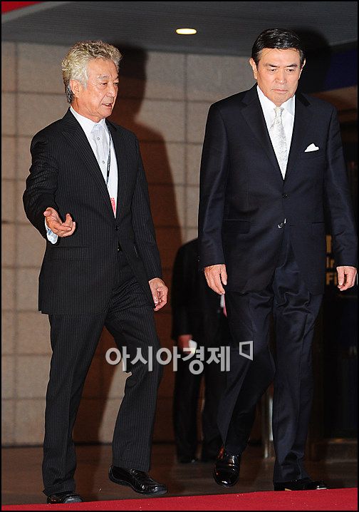 [포토]강신성일-남궁원 '시대의 신사들'