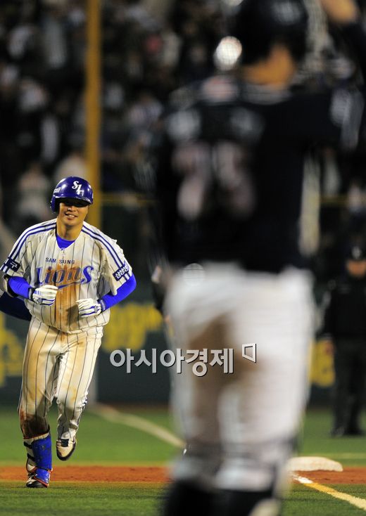 [현장포토]박한이 '재훈아 미안해!'