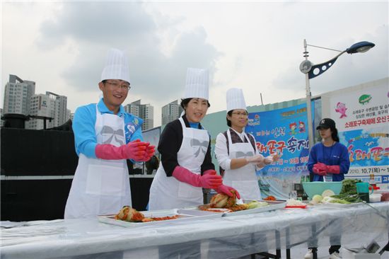 소래포구 축제, 100만 관광객 '북적북적'