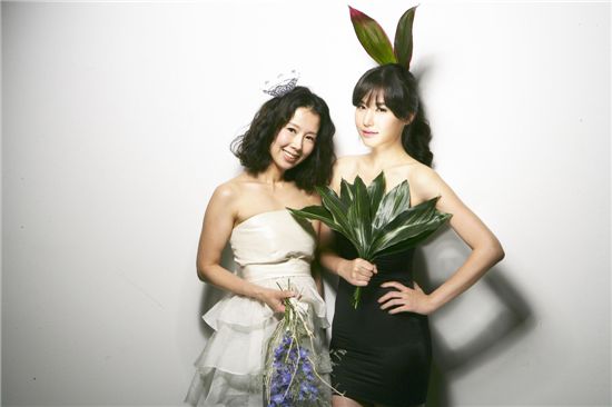 플로리스트 변신 공현주, 명품 몸매 화보 '공개'