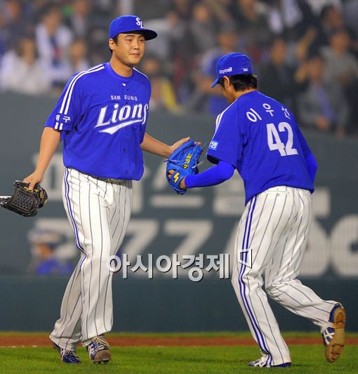 ‘PO 원점’ 삼성·두산, 무너진 마운드에 ‘한숨’