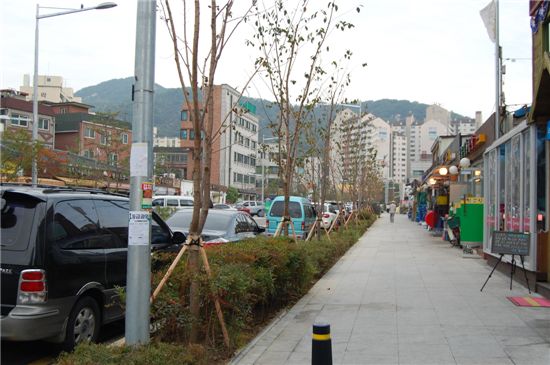 수락산 입구 노원골 디자인 서울거리로 재탄생