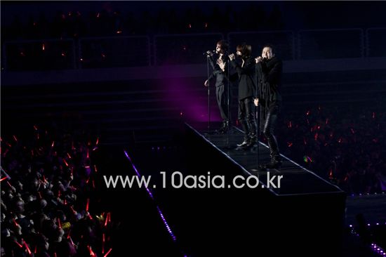JYJ members Yuchun, Junsu and Jaejoong [Lee Jin-hyuk/10Asia]