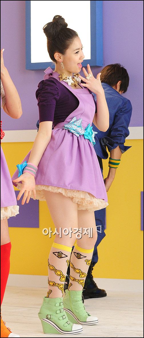[포토]남녀공학 한빛효영, 빛나는 꿀벅지