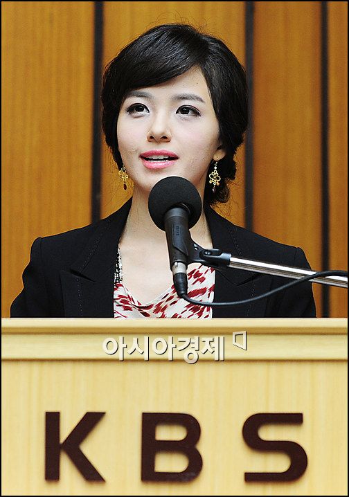 [포토]'KBS 최고 미녀 아나운서' 차다혜