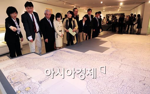 [포토] 대동여지도 150주년을 기념하며