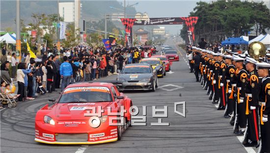 [포토]F1 축하 카 퍼레이드