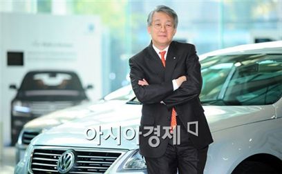 박동훈 사장 "신형 파사트 도입해 월평균 2000대 판매목표"