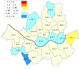 집값, 서울은 약보합.. 경기는 하락세 지속 