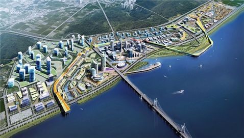 한강시네폴리스 전체 조감도
