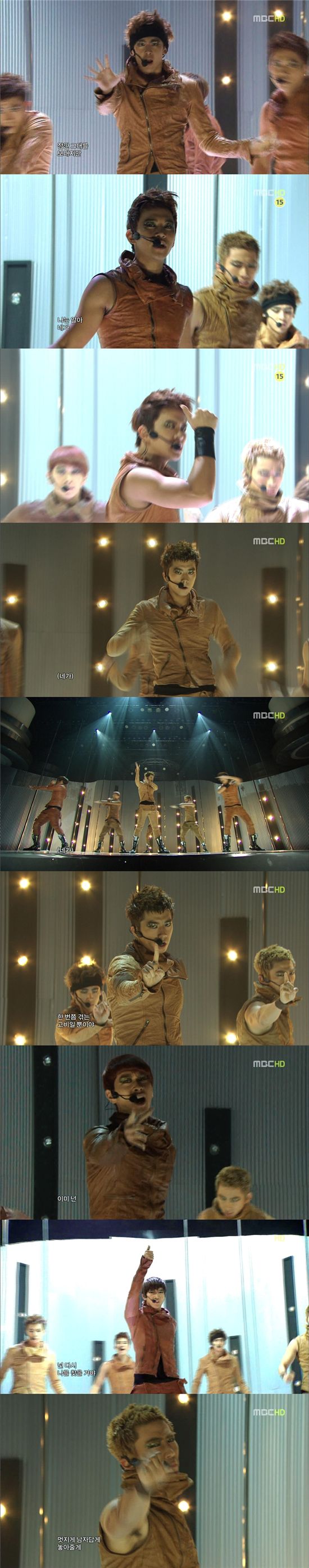 '음중' 2PM, 짐승돌의 진화 '파격 셔플 댄스' 무대장악