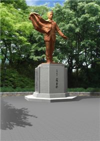 이번에 새롭게 건립되는 안중근 의사 동상 / 서울시