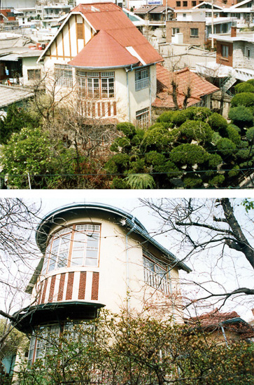 헐리기 전 아름다운 모습의 대전시 대흥동 뽀족집. 대전에서 가장 오래된 집으로 유명했다.<디트뉴스24>