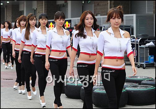 [포토]김현진 'F1 그리드걸 이에요'