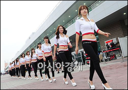 [포토]김현진 'F1 그리드걸 이에요'