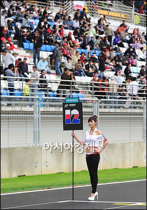 [포토]남은주 'F1 그리드걸 이에요'