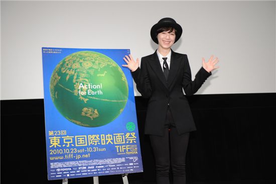 Korean actress Ku Hye-sun at the Tokyo International Film Festival [YG Entertainment]