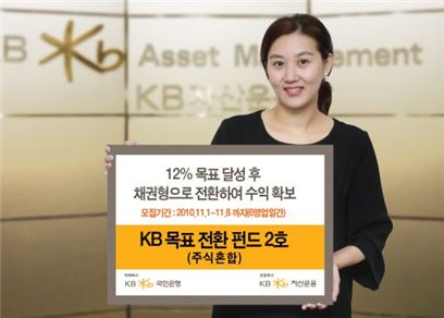KB자산운용, 목표전환형 펀드 2호 출시
