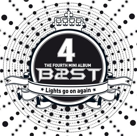 Cover of BEAST's fourth mini-album "Lights go on again" [Cube Entertainment]