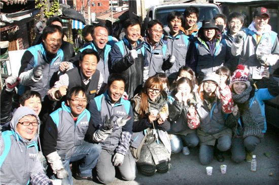 광동제약, 저소득층에 연탄 지원