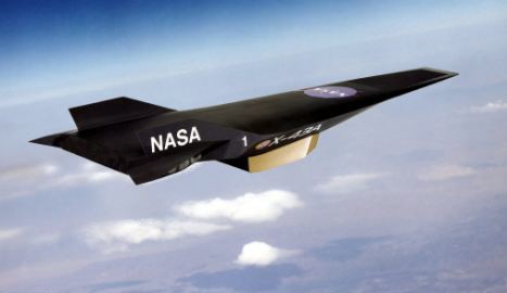 NASA의 초음속 시험 비행기 'X-43A'는 마하 7에 가까운 속도를 낼 수 있다.