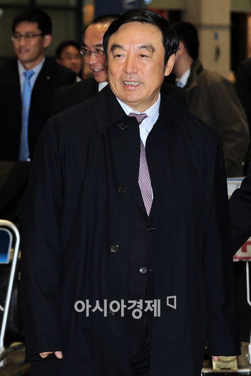 [포토] 한국찾은 마웨이화 중국자오상은행장