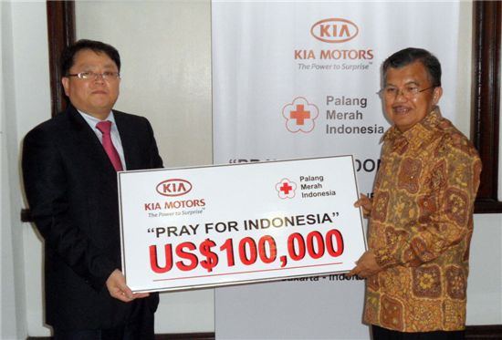 현대·기아차, 인도네시아 재난복구에 20만달러 지원