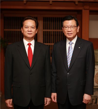 박삼구 금호아시아나 회장, 베트남 총리 만나 협력 논의