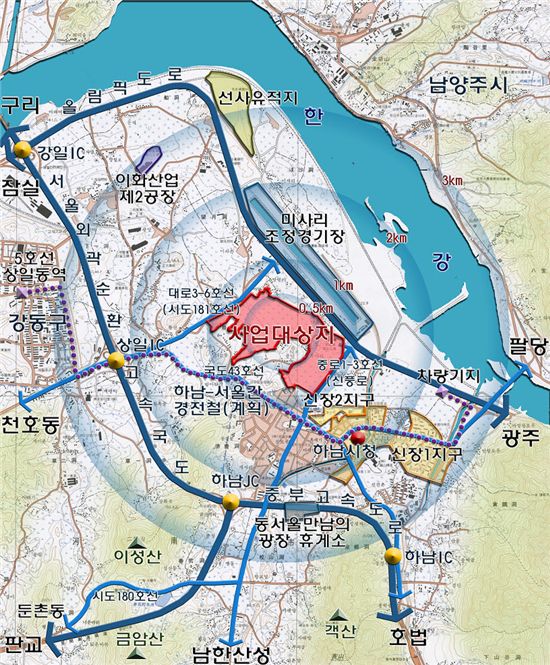 LH, 하남풍산 외 4개 사업지구내 조성용지 공급