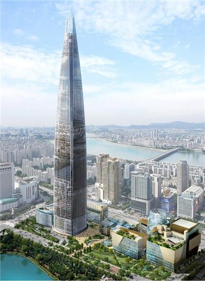 지상 123층 '제2 롯데월드' 오늘 중 건축허가날 듯 