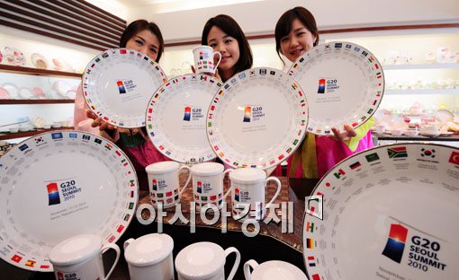 [포토] G20 정상을 위한 가장 한국적인 선물