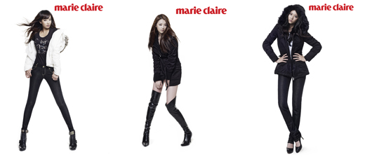 에프엑스, 윈터룩 시크한 '차도녀' 변신