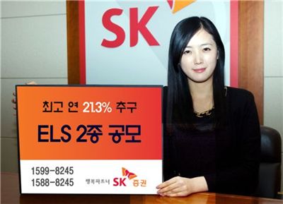 SK證, 최고 연 21.3% 추구 ELS 2종 공모