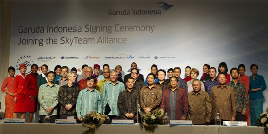 印尼 가루다항공, 스카이팀 합류..16번째 회원사