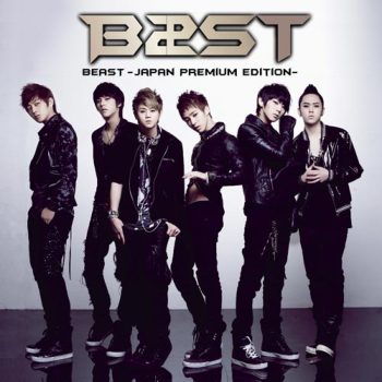 Cover of BEAST's first Japanese album "BEAST-Japan Premium Edition" [Cube Entertainmnet]