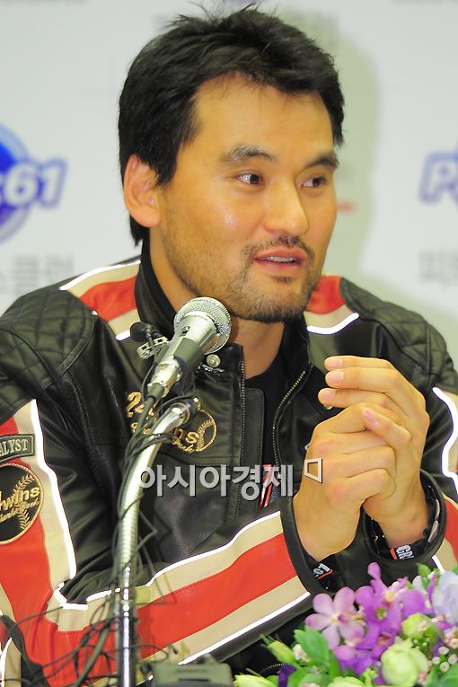 [포토]박찬호 "우승반지 꼭 끼고 싶었어요"