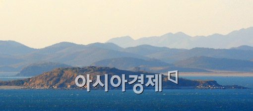 [연평포토] 북한, 무도의 해안포 기지 전경