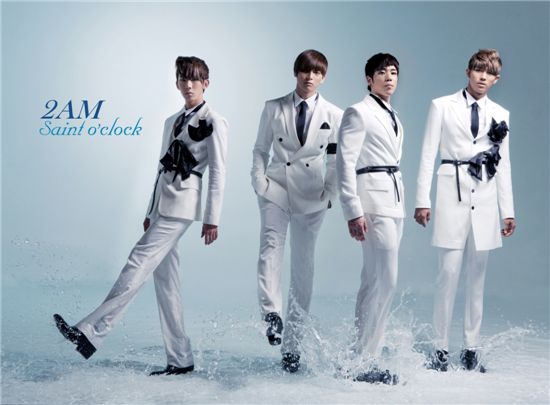 Cover 2AM's first full-length album "Saint o'clock" [Big Hit Entertainment]