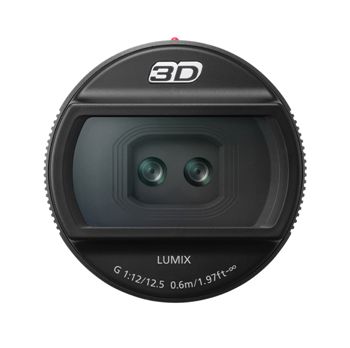 미러리스 카메라 업계 최초로 출시되는 '루믹스G 12.5mm 3D 렌즈' 
