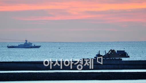 [연평포토] 연평도 인근 순찰중인 경비정