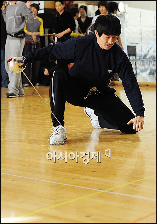 [포토]서범석 '삼총사에서 아토스 역 맡았어요'