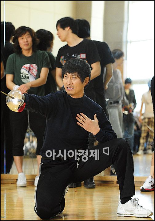 [포토]서범석 '삼총사에서 아토스 역 맡았어요'