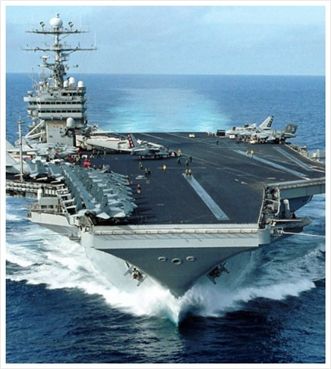 [연평도발]세계 최강전력..서해 앞바다 조지워싱턴호에서는