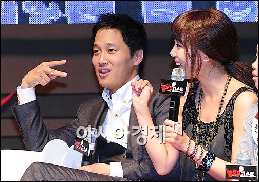 [포토]차태현-강예원 '떨어져!'