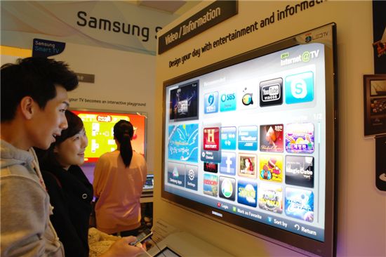 삼성 스마트 TV 앱스, 다운로드 100만건 돌파