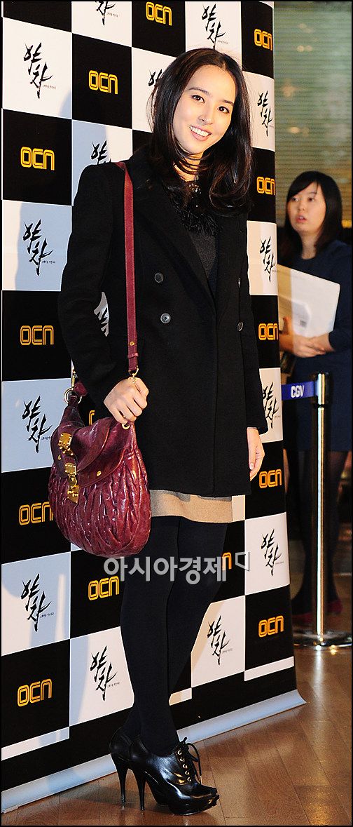 [포토]한혜진 '야차 보러왔어요'